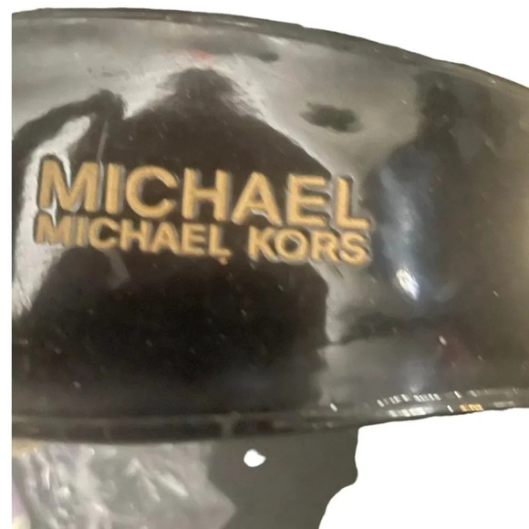 MICHAEL MICHAEL KORS Platform high heels snakeskin studded shoes vintage - Picture 4 of 5